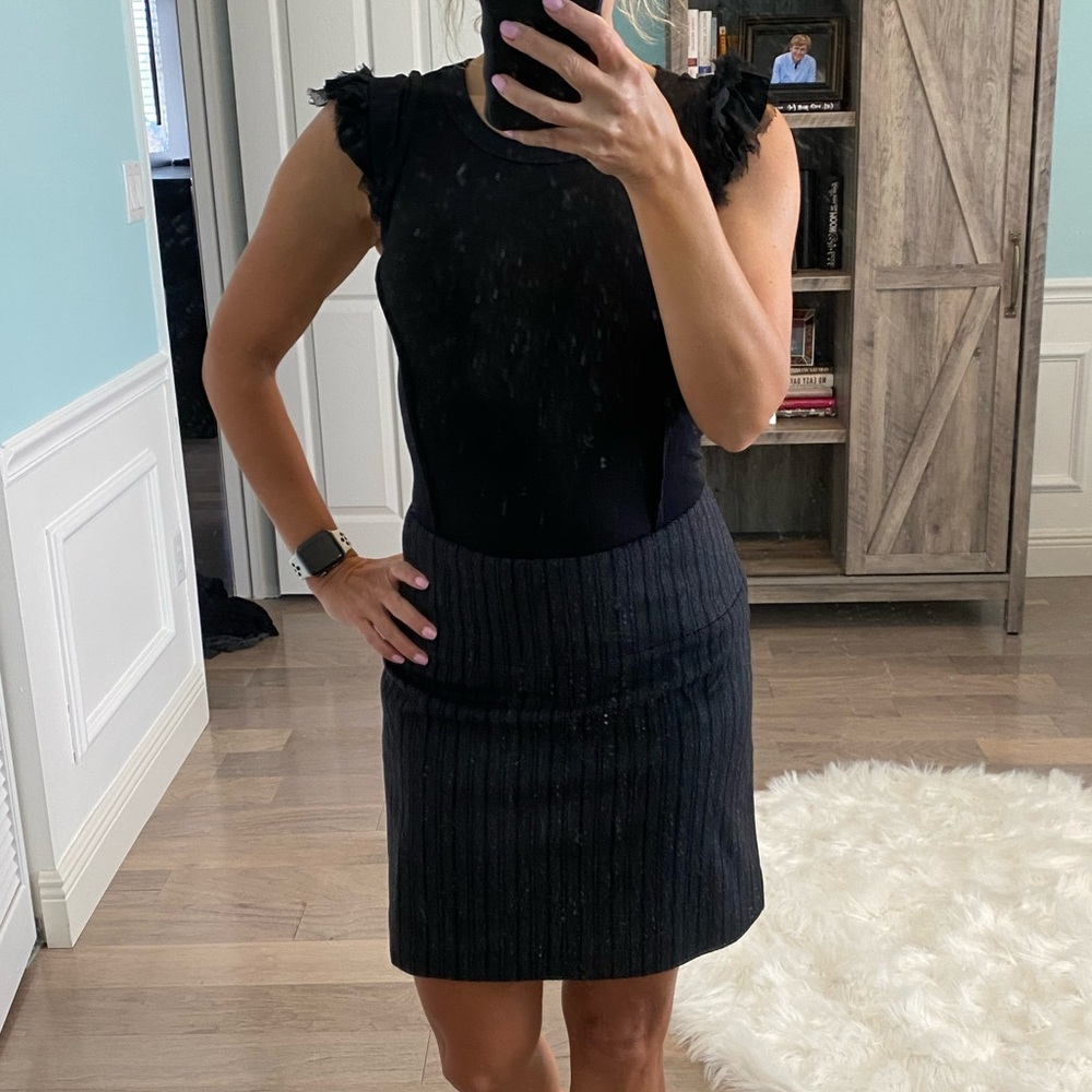 Banana Republic wool mini Sz 0